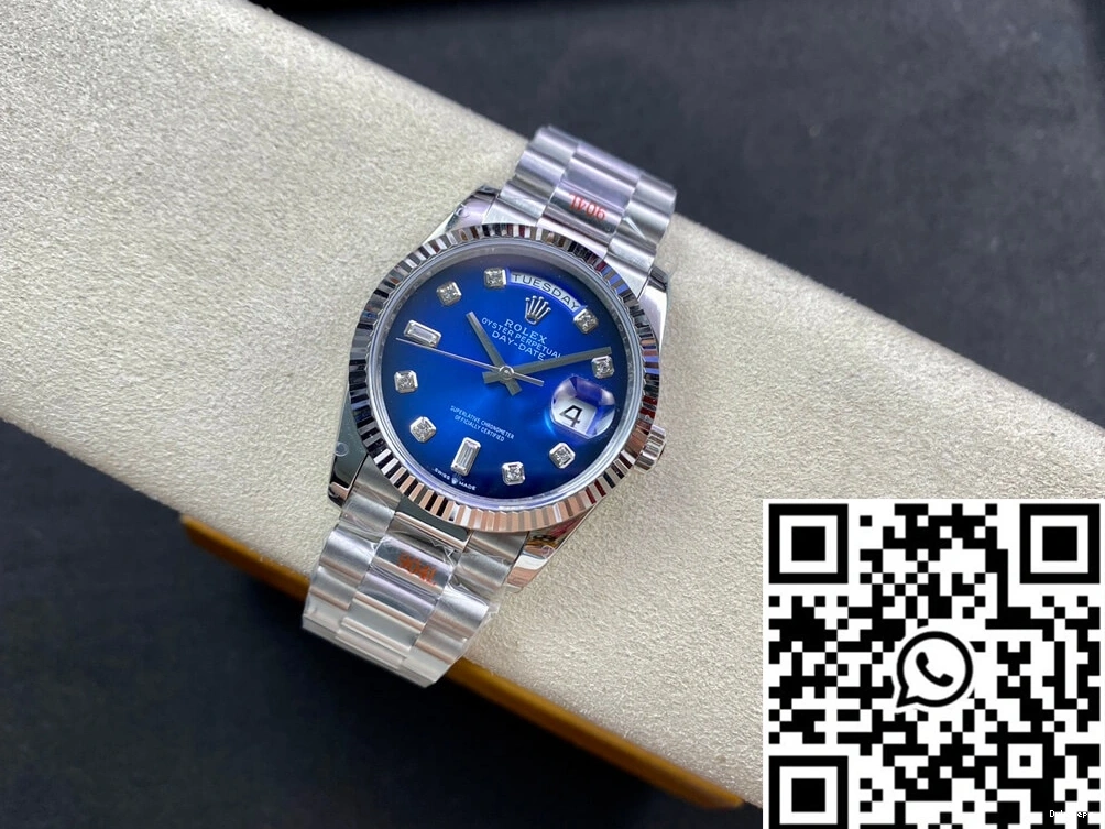 Day M128239-0023 36MM Dial Blue GM Rolex Date Factory 0304